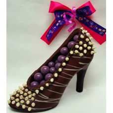 Stiletto with chocolate drops decor / Large